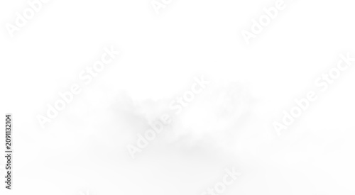 Canvastavla Cloud formation appears on a transparent background showcasing wispy textures an