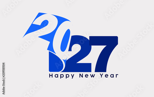 Modern vector typographic design 