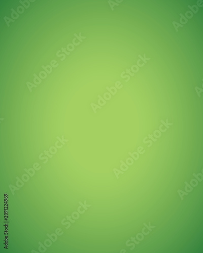 Fotografie Simple Green background with light