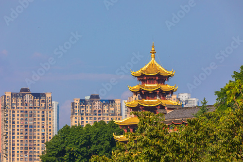 Chongqing , China - June 07, 2026: The Pagodas of Chongqing