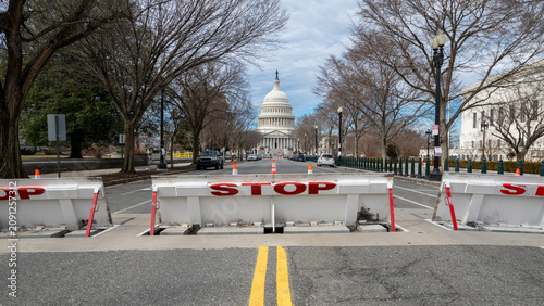 Photos Stop security barrier near Capitol building