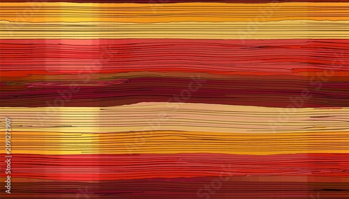 striped brush strokes seamless pattern repeating lines of striped trendy color red brown rooibos tea golden yellow ochre pink earth tones abstract background texture