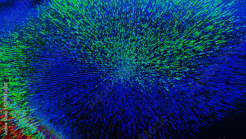 Colorful abstract digital noise texture with pixelated pattern