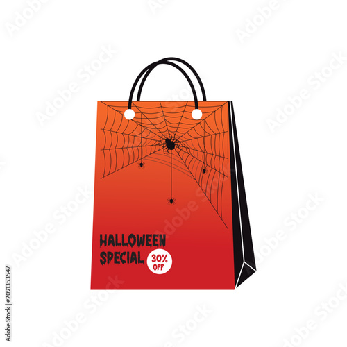 Halloween shopping bag