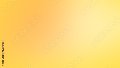 Abstract Smooth Blurred Yellow Gradient Background