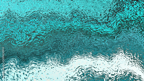 Turquoise Liquid Marble Waves – Abstract Ocean Texture