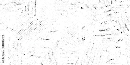 Obraz na płótnie Abstract white grunge texture, distressed plaster  scratch line wall, subtle geometric brush marks, rough paint strokes, minimalist monochrome background design