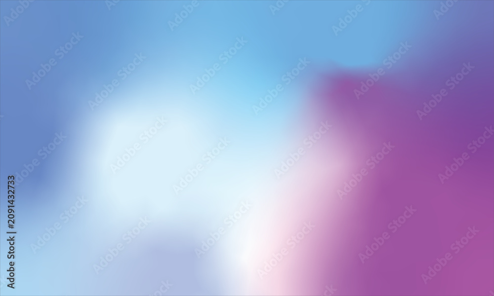 Fototapeta premium Modern Blue Cyan Mesh Gradient Background with Glass Effect