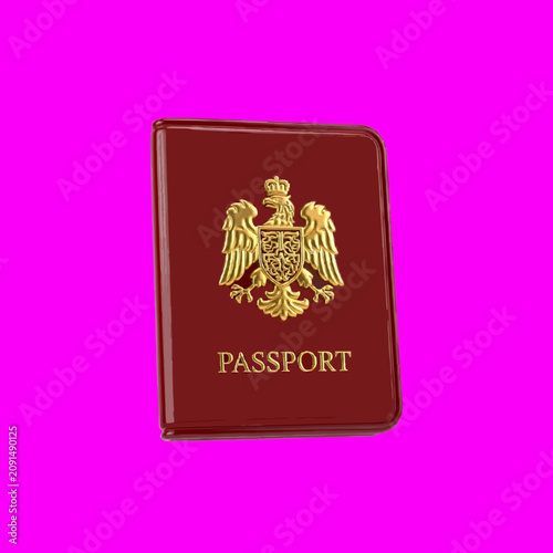 passport and money