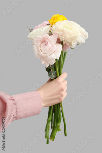 Female hand with beautiful ...