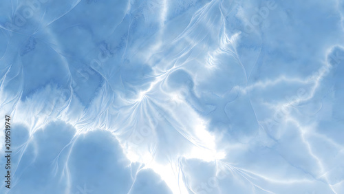 Blue azure turquoise abstract watercolor background for textures backgrounds and web banners design