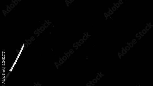 Fast Katana Slash Motion Title