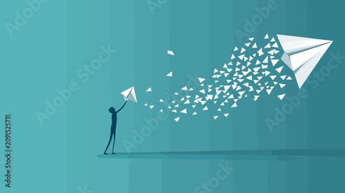 Idea launch and growth metaphor