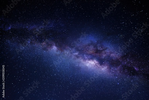 Majestic night sky with the milky way galaxy and brilliant starlight astronomy astrophotography galactic universe celestial exploration background backdrop wallpaper constellation infinite