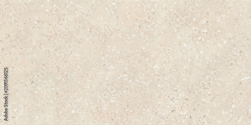 Schilderij op canvas Light beige fine grained terrazzo texture with terrazzo material background mini