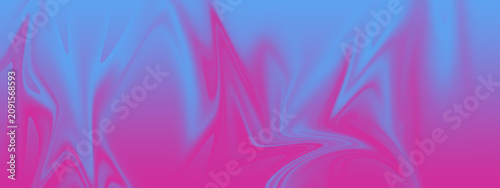 Abstract pink blue gradient background with wavy lines