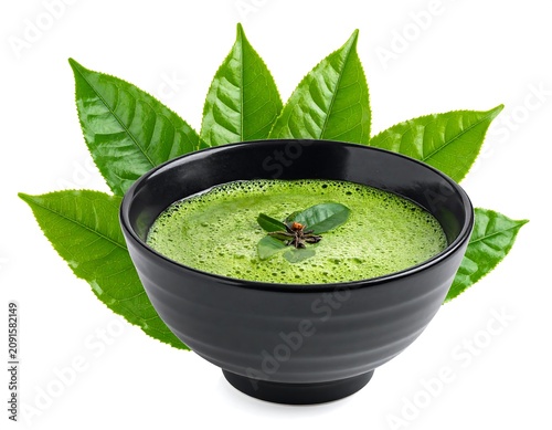Fresh green aloe vera plant in black pot.