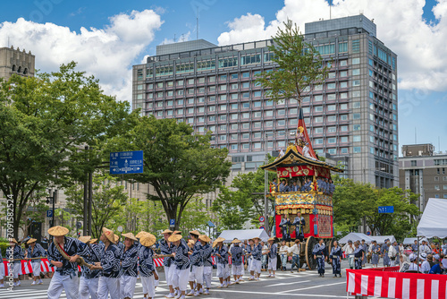 夏の京都 祇園祭 岩戸山