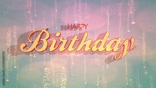 Celebrating your birthday
