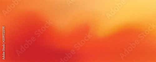 Bild auf Leinwand Warm orange yellow red gradient background
