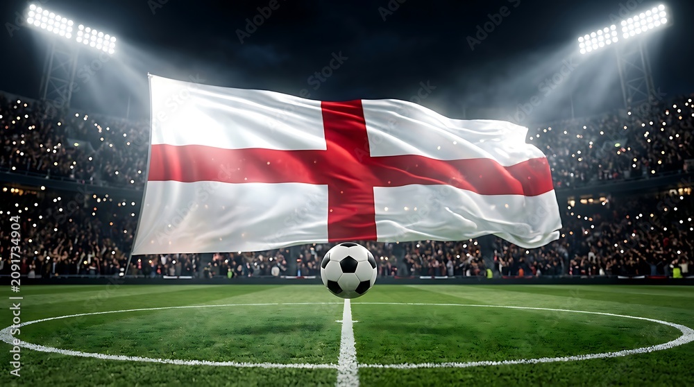 Obraz premium england football world cup