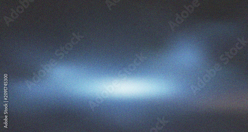 Foto Mysterious dark blue and gray gradient with bright luminous center and subtle gr