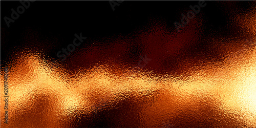 Obraz na płótnie Abstract fiery inferno texture with shimmering golden embers and dark background