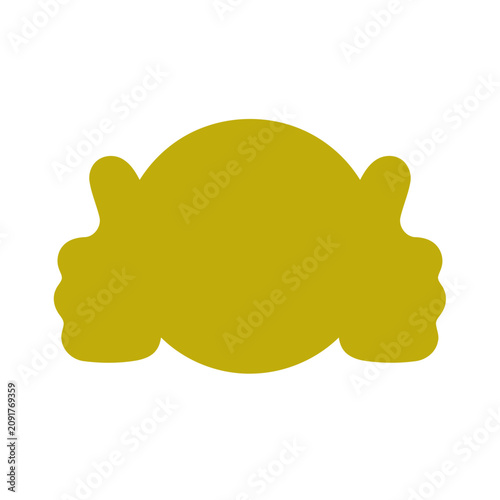 Yellow smiley face vector icon