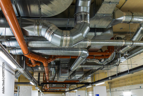 industrial hvac ductwork and mechanical systems