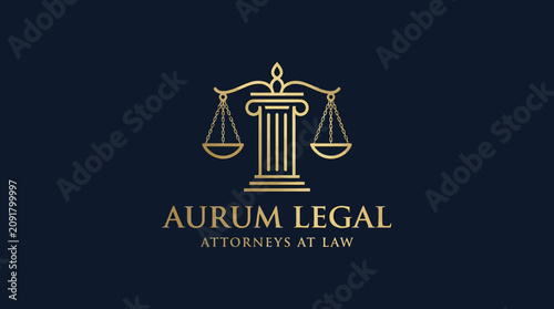 Aurum Legal attorneys at law logo.