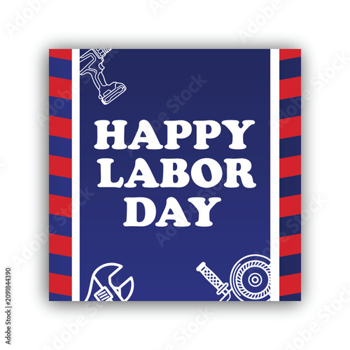 happy USA labor day global labor celebration USA