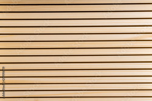 Light Natural Pine Wood Slats Texture Background