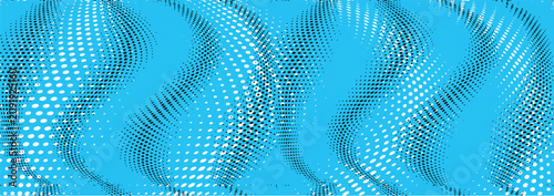 Seamless halftone dots pattern texture background

