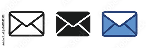 Cuadro en lienzo Envelope Icon for Email Communication