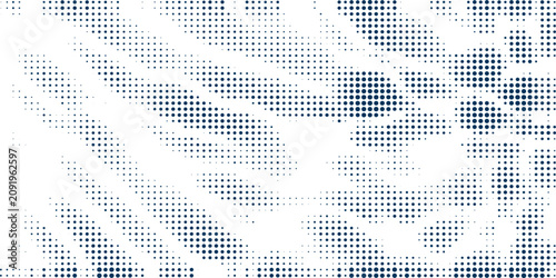 Tableau sur toile Blue and white water ripples light surface overlay background