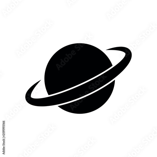 Vector illustration of a globe on a blank background; the design is editable and the colors can be changed. A circular icon suitable for map or GPS applications.