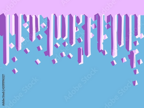Abstract 3D Pastel Pattern Set with Y2K Aesthetic Backgrounds