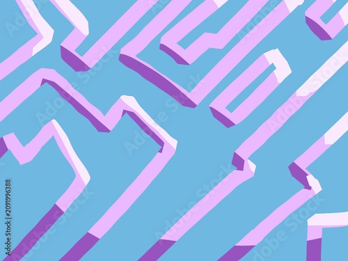 Abstract 3D Pastel Pattern Set with Y2K Aesthetic Backgrounds