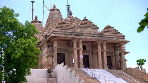 Shot of the Jain Temple at Manuabhan Tekri Bhopal Madhya Pradesh 1