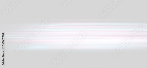 Tableau sur toile Pink glowing lines create a smooth motion effect