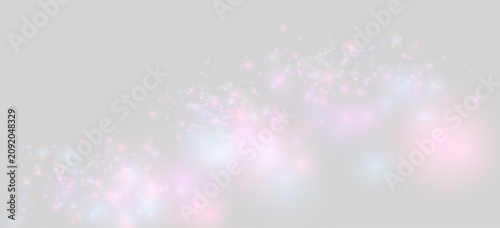 Canvas Print PNG image of silver glitter burst with dazzling metallic sparkles and floating luminous dust on transparent background