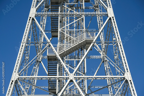 Bild auf Leinwand Funkturm, Messedamm, Westend, Charlottenburg, Berlin, Deutschland
