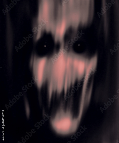 Scary monster, spooky portrait, Horror Wallpaper