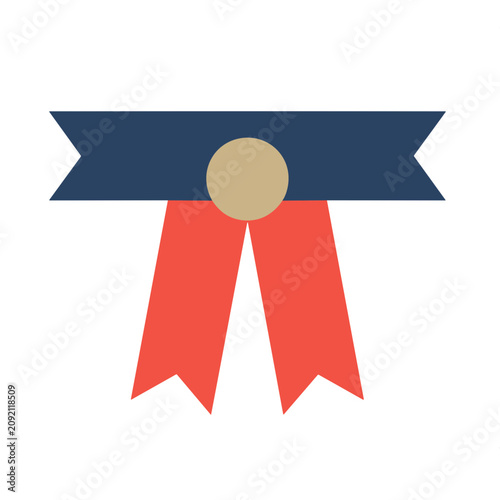Ribbon Award Badge