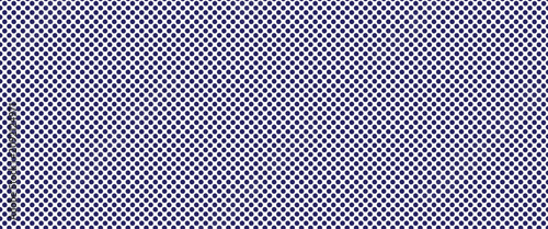 Foto Modern blue halftone dot seamless pattern with evenly spaced geometric circles