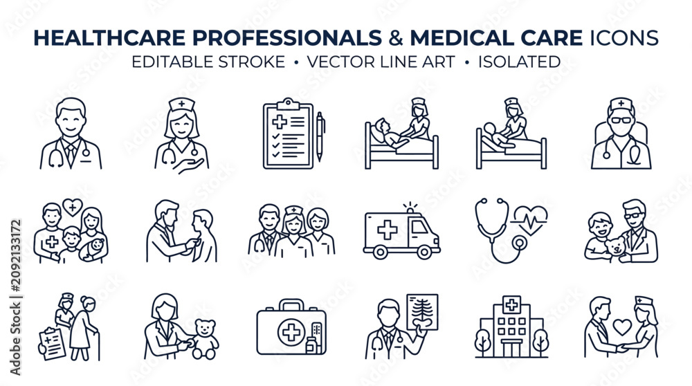 Fototapeta premium Healthcare_professionals_line_ar?_202607041943.eps