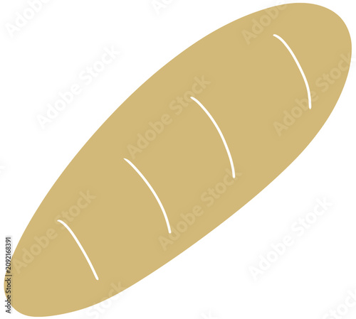 vector illustration of bread