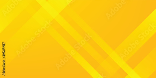 Obraz na plátně Design Yellow Background with Subtle Diagonal Light Yellow Lines