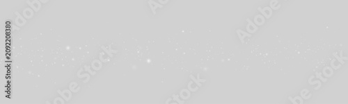 Obraz na płótnie Soft white fairy dust drifts with brilliant stars and crystal-clear shimmer