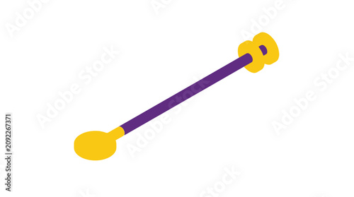 Φωτογραφία Purple and Yellow Scepter Icon